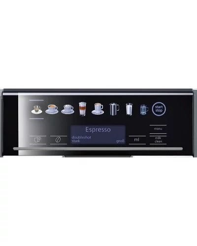 Кавомашина Siemens, 1.7л, зерно+мелена, автомат.капуч, LED-дисплей, авторецептів -8, чорний