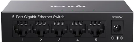 Комутатор TENDA TEG1005M 5xGE, Некерований