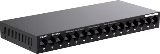 Комутатор TENDA TEG1016M 16xGE, Некерований