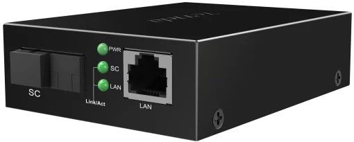 Медіаконвертер TENDA TFC100B 1xFE, 1x100BaseFX, SM, WDM, 20км, SC