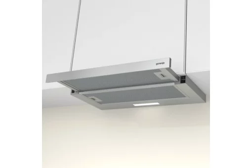 Витяжка Gorenje телескопічна, 60см, 350м.куб/год, нерж.