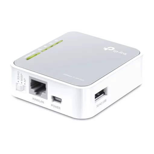 Маршрутизатор TP-LINK TL-MR3020 N300,  1xFE LAN/WAN, 1xUSB2.0 for 3G/4G/LTE
