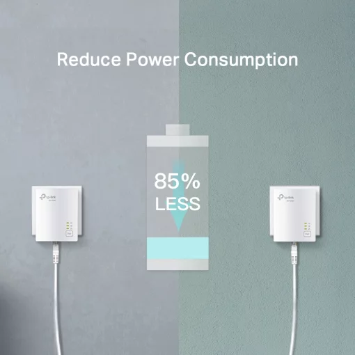 Комплект Адаптерiв Powerline TP-LINK TL-PA7017KIT AV1000, 1xGE, (TL-PA7017 2шт)