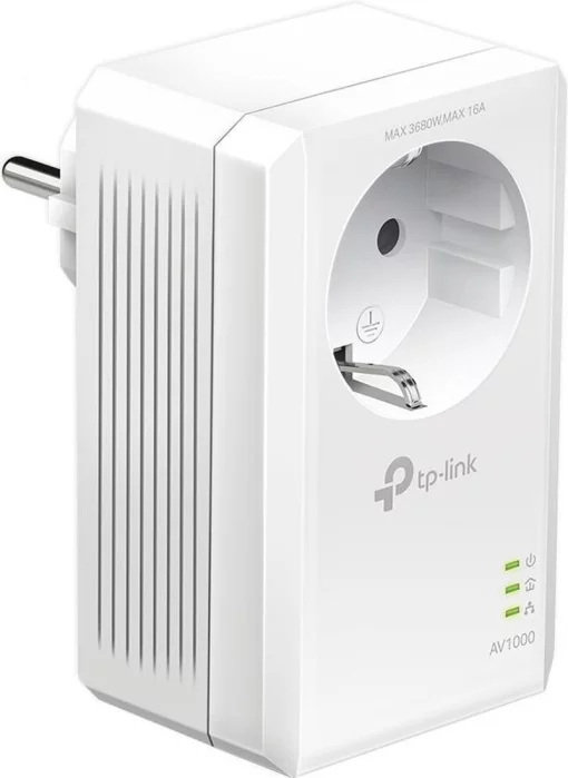 Адаптер Powerline TP-LINK TL-PA7017P AV1000, 1xGE, Розетка