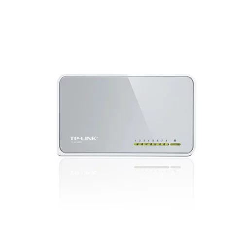 Комутатор TP-LINK TL-SF1008D, 8xFE, Некерований