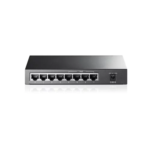 Комутатор TP-LINK TL-SF1008P 8xFE (8xPoE), 65Вт, Некерований