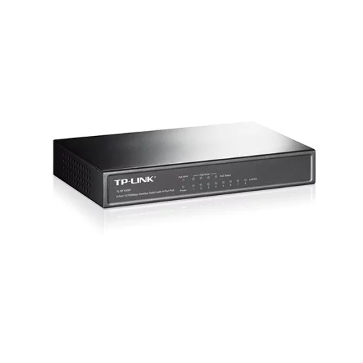 Комутатор TP-LINK TL-SF1008P 8xFE (8xPoE), 65Вт, Некерований