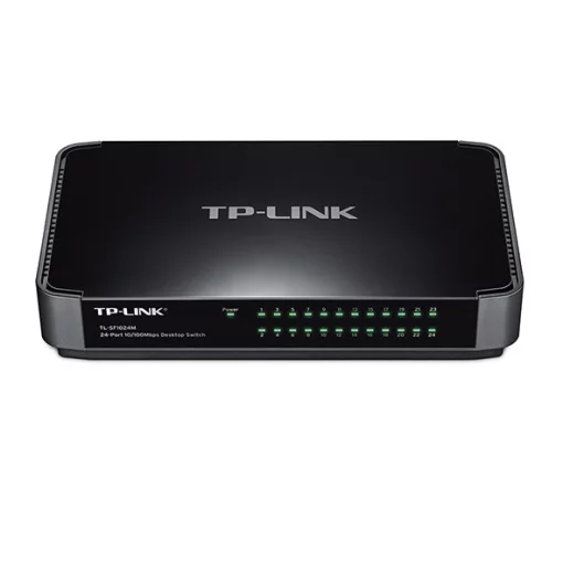 Комутатор TP-LINK TL-SF1024M 24xFE, Некерований