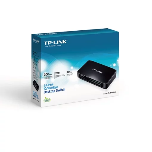 Комутатор TP-LINK TL-SF1024M 24xFE, Некерований