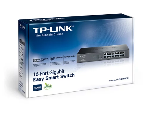 Комутатор TP-LINK TL-SG1016DE 16xGE, WebSmart