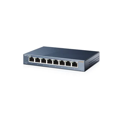 Комутатор TP-LINK TL-SG108 8xGE, Некерований