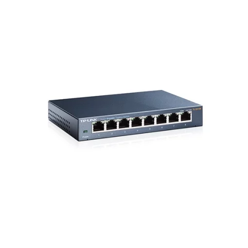 Комутатор TP-LINK TL-SG108 8xGE, Некерований