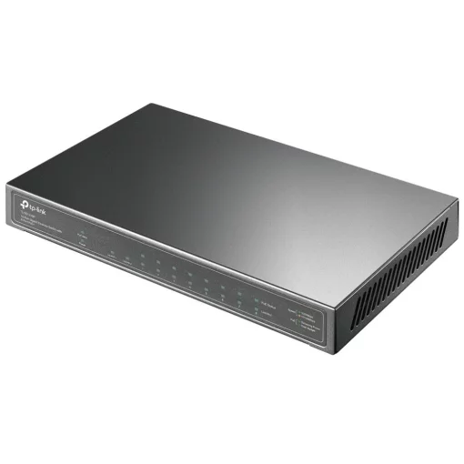 Комутатор TP-LINK TL-SG1210P 8xGE (8xPoE), 1xSFP, 63Вт, Некерований