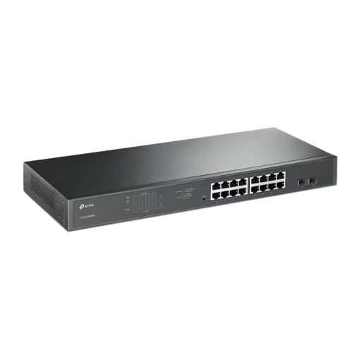 Комутатор TP-LINK TL-SG1218MPE 16xGE (16xPoE), 2xSFP, 192Вт, WebSmart