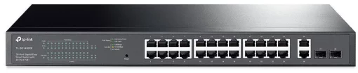 Комутатор TP-LINK TL-SG1428PE 24xGE (24xPoE) 2xSFP, 250Вт, WebSmart