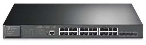 Комутатор TP-LINK TL-SG3428XMP 24xGE (24xPoE), 4xSFP+, 384Вт, Керований L2