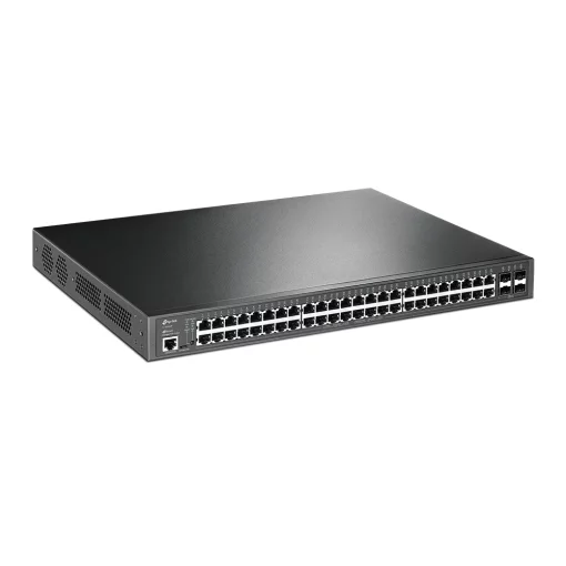 Комутатор TP-LINK TL-SG3452P 48xGE (48xPoE), 4xSFP, 384Вт, Керований L2