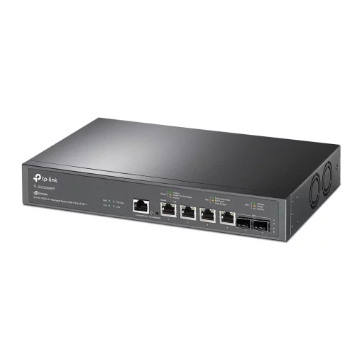 Комутатор TP-LINK TL-SX3206HPP 4x10GE(4xPoE+), 2xSFP+, 200Вт, Керований L2