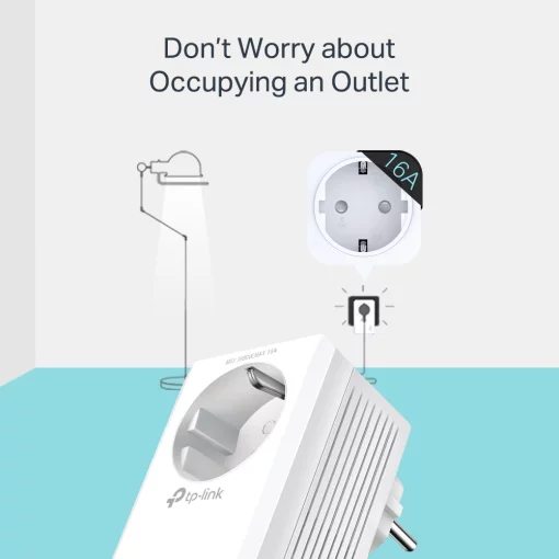 Комплект Адаптерiв Powerline TP-LINK TL-WPA7617KIT AV1000, 1xGE, AC1200, (TL-WPA7617 1шт,  TL-PA7017P 1шт), MESH