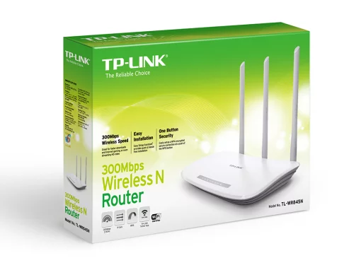 Маршрутизатор TP-LINK TL-WR845N N300, 4xFE LAN, 1xFE WAN