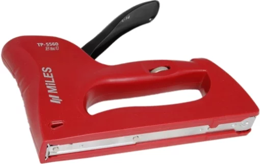 Степлер Miles з регулюванням сили нажиму, скоби No 3, No 8, No 9: аналог скоби: Rapid 53 (6—14 мм)