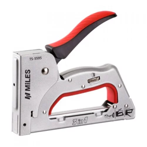 Степлер Miles TS-5595/C з регулювання сили нажиму, скоби No 3, No8, No9; аналог: Rapid 53 (6 —14 мм)