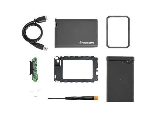 Корпус Transcend USB 3.1 Type-A для HDD/SDD SATA 2.5" Rubber Kit
