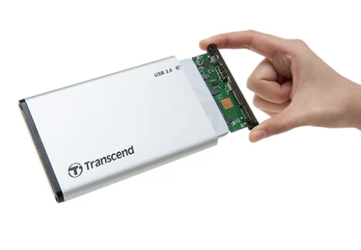 Корпус Transcend USB 3.1 Type-A для HDD/SDD SATA 2.5" Aluminum