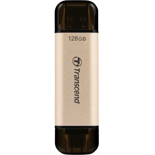 Накопичувач Transcend 128GB USB 3.2 Type-A + Type-C JetFlash 930 R420/W400MB/s Чорний