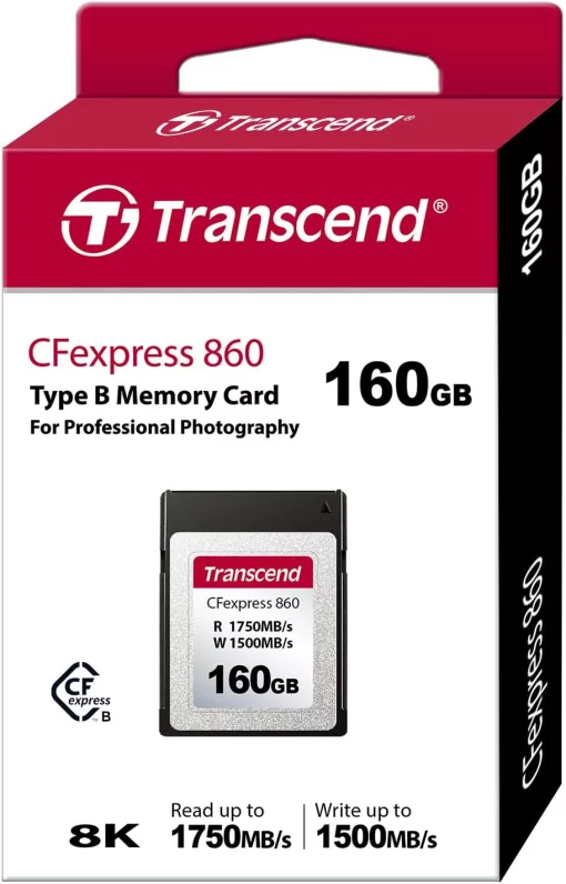 Карта пам'яті Transcend CFexpress 160GB Type B R1750/W1500MB/s