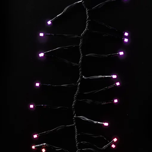 Гірлянда Smart LED Twinkly Cluster RGB 400 IP44 6м кабель чорний