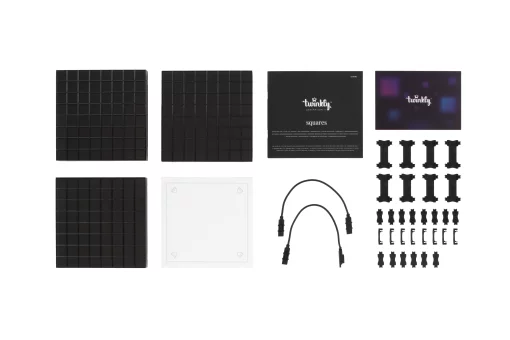 Панель Smart LED Twinkly Squares 3  Extension RGB IP20 16x16см розширення до TWQ064STW-07-BEU