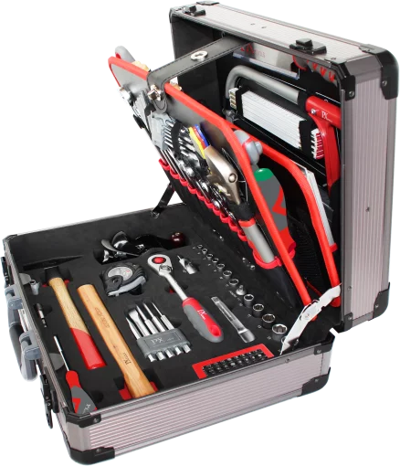 Набір Utool U10101SW, для столяра, 120 предметів, алюмінієвий кейс, 9,5 кг