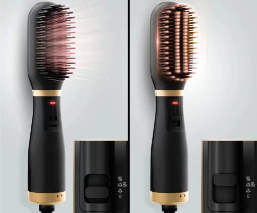 Щітка-випрямляч Rowenta Powerstraight Air, темп.режимів-2, 160-200С, іонізація, кераміка, чорний