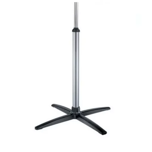 Обігрівач інфрачервоний UFO фламентін, 25м2, 1800Вт, мех. упр-ння, ун. монтаж, + ніжка, сірий/чорний