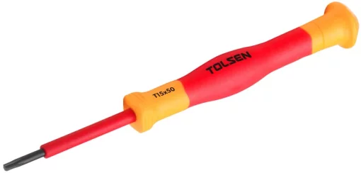 Викрутка Tolsen Premium Torx, прецизійна, діелектрична, T8х50мм