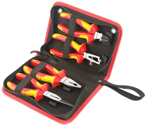 Набір інструментів Tolsen Premium, діелектричний, для електрика 1000В, 4шт