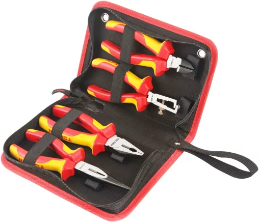 Набір інструментів Tolsen Premium, діелектричний, для електрика 1000В, 4шт