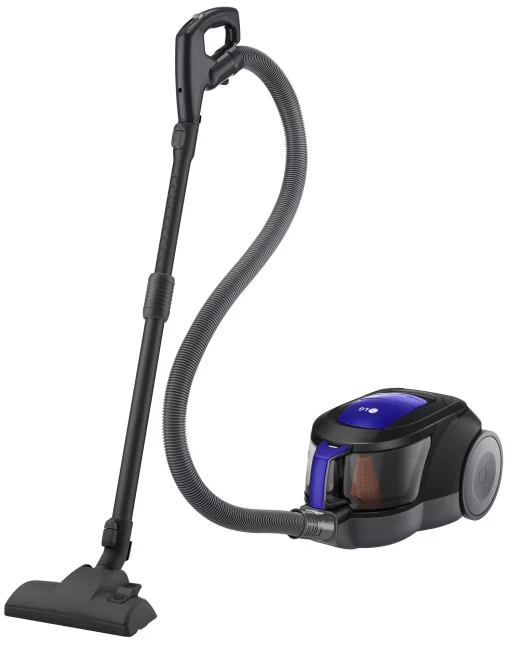 Пилосос LG контейнерний, 650Вт, конт пил -1.1л, синій