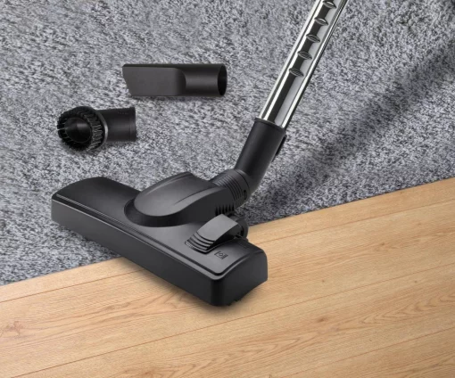 Пилосос Gorenje контейнерний, 850Вт, конт пил -3л, HEPA, телескоп трубка, білий