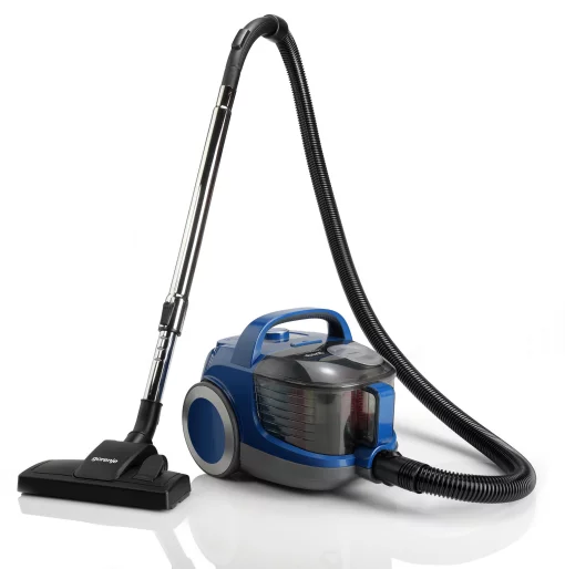 Пилосос Gorenje контейнерний, 800Вт, конт пил -2.2л, HEPA, телескоп трубка, синій