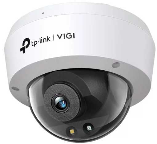 IP-Камера TP-LINK VIGI C230-4, PoE, 3Мп, 4 мм, H265+, IP66, Turret, кольорове нічне бачення, внутрішня