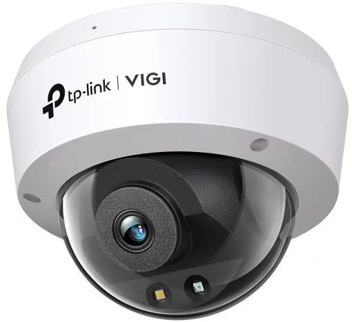 IP-Камера TP-LINK VIGI C250-4, PoE, 5Мп, 4 мм, H265+, IP66, Dome, кольорове нічне бачення, зовнішня