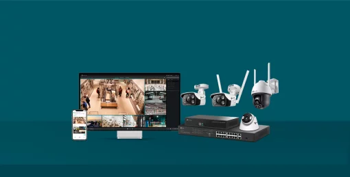 IP-Камера TP-LINK VIGI C440-4, PoE, 4Мп, 4 мм, H265+, IP66, Turret, кольорове нічне бачення, внутрішня