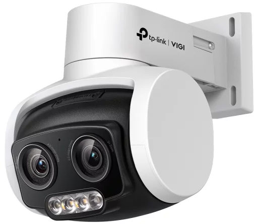IP-Камера TP-LINK VIGI C540-V, PoE, 4Мп, 2,8-12мм, H265+, IP66, Dome, кольорове нічне бачення, подвійний об'єктив, зовнішня