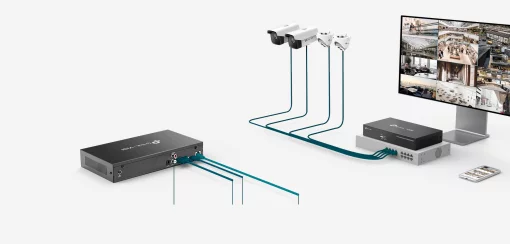 IP-Відеореєстратор TP-LINK VIGI NVR1016H 16 каналів, 2xUSB, H265+, 1xHDD, до 10 ТБ