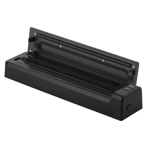 Вакууматор Ardesto для пакетів та рулонів, 110Вт, 28см, електронне, + 1 рулон, пластик, чорний