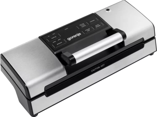 Вакууматор Gorenje для пакетів, 120Вт, 30см, електронне керування, +10 пакетів, нерж, чорний