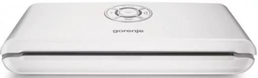 Вакууматор Gorenje для пакетів, 120Вт, 30см, електронне керування, +10 пакетів, пластик, білий