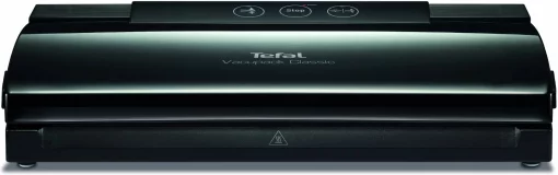 Вакууматор Tefal Classic для пакетів, 35см, електронне керування, +18 пакетів,, пластик, чорний